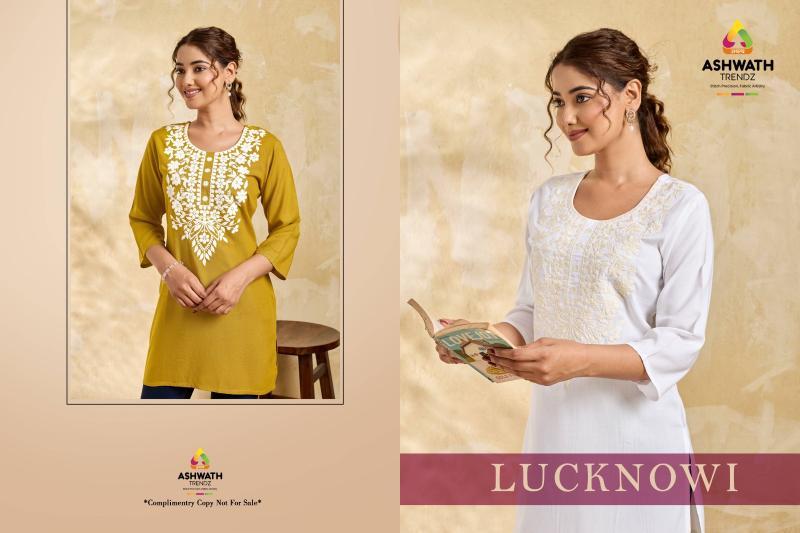 Ashwath lucknowi best wholesale lucknowi kurti